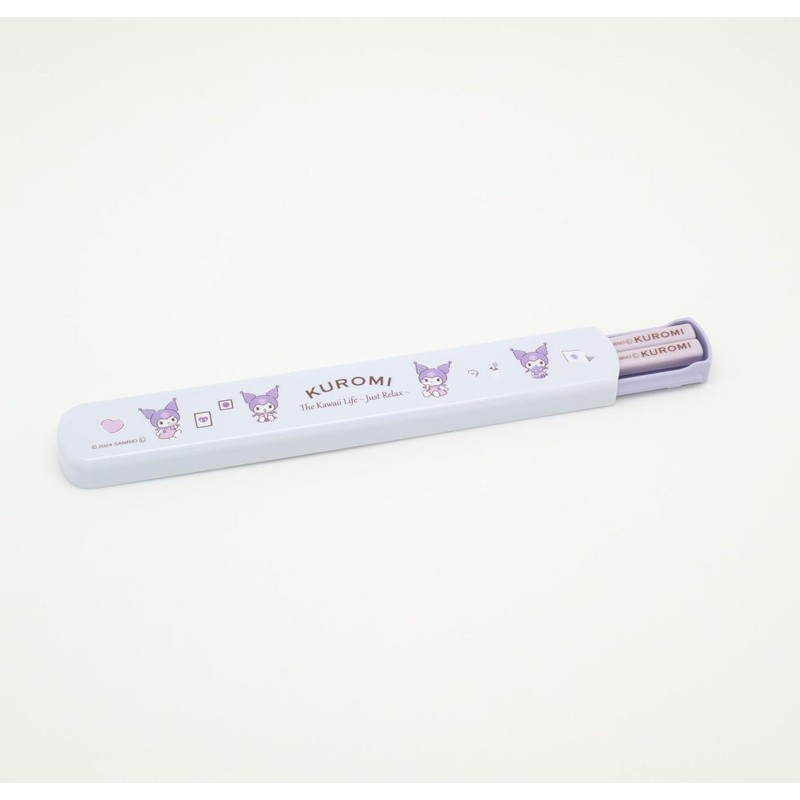 OSK Chrome HS-16 Pull Lid Chopsticks Case Set