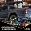 US Cargo Control Side Mount Wheel Net with Ratchet and