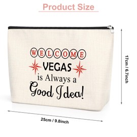 Girls Weekend Gifts Cosmetic Bag Makeup Bag Girls Weekend Bachelorette Bridesmaid Best Friend Wedding Gifts for Sister Bestie BFF Bride Christmas Graduation Birthday Presents
