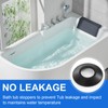 10 Pack Tub Stopper Gasket for Tub Drain Assemblies, 2-1/16