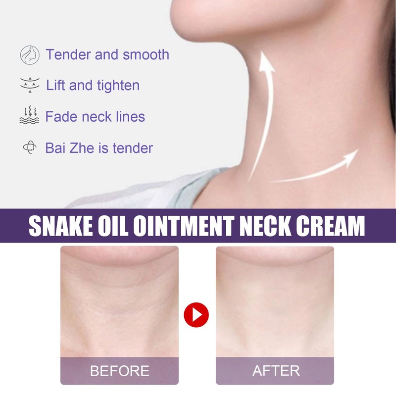 Neck Care Stick, Lifting and Firming Neck Cream, Snake Oil