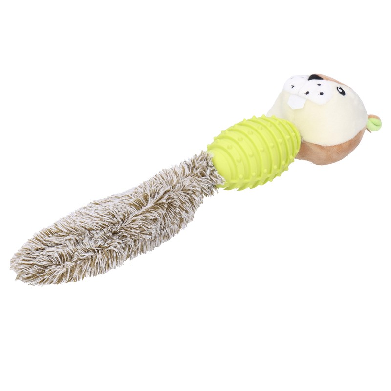 Pet Chew Toys Teeth Cleaning Biting Interactive Training Stuffed Plush