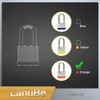 LanuBe Lock Laminated keyed Padlock (1-9/16", 40mm), keyed Alike Locks,