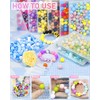 100PCS FIVEIZERO Silicone Beads, 9mm & 15mm Silicone Beads for