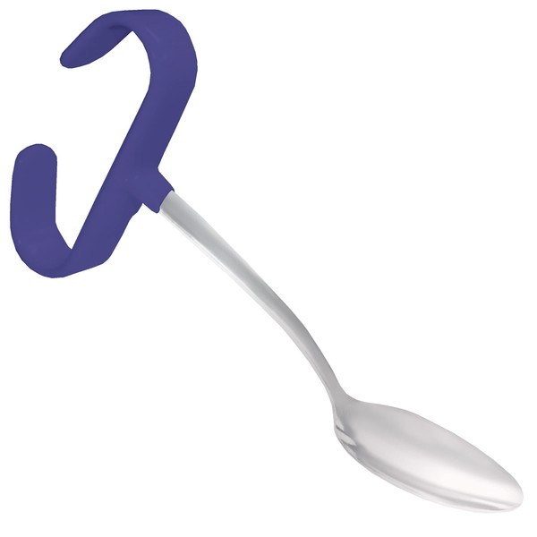 Rehabilitation Advantage Stainless Steel Tablespoon with Vertical Handle