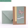 PAPERADO 50 x Letter Paper DIN A4 - Rose Ribbed