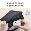 ELECOM Charger, Total 65W, 3 Ports, Type-C USB-A, USB PD
