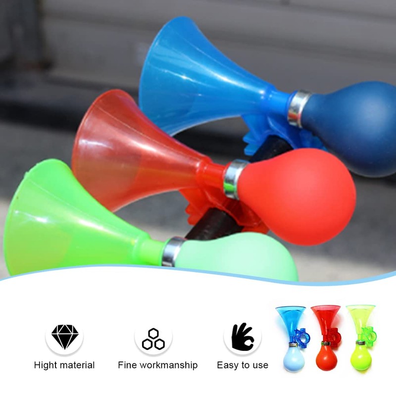 Manually Bike Bugle Loudspeaker Siren Hooter Snail Air Horn Cycle