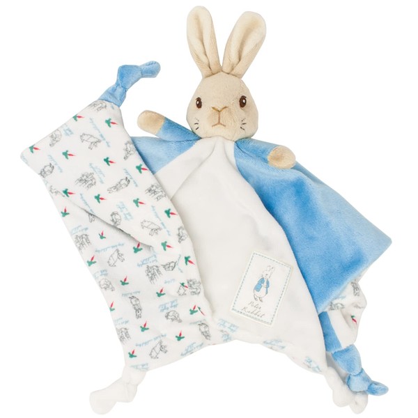 Official Peter Rabbit Comfort Blanket - Beatrix Potter Soft Toy