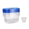 Glad GladWare To Go Snack Food Storage Containers with Lids,