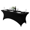 Hezuzo Hezuzo Spandex Table Cover for 6Ft Table Universal Fitted