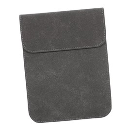 jojofuny E-Reader Cover Handmade Pu Ebooks Reader Case Deep Grey Protective Sleeve for Ebooks