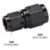 Podavelle 4AN Female to 6AN Female Flare Swivel Coupler Reducer
