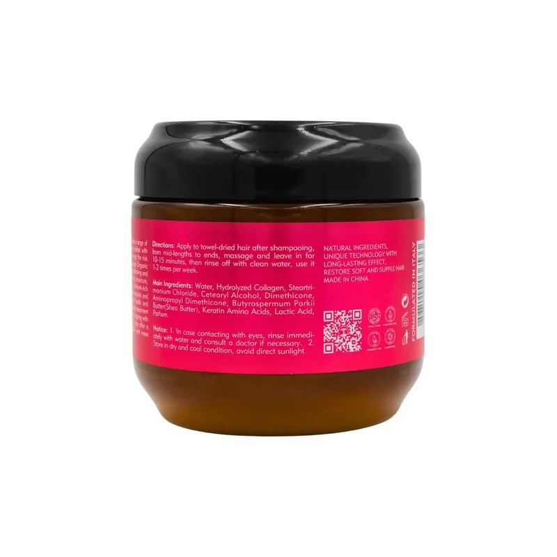 Mascarilla Ecolchi Karite Cabello Dañado Seco Suaviza Repara