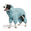 WOOFO Full-Coverage Dog Raincoat, Full Wrap Design for Full Protection,