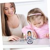Vaguelly 1 Set Nesting Dolls Craft Kit DIY Matryoshka Doll