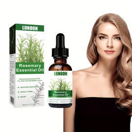 Rosemary Oil Hair - 100% Pure Rosemary Essential Oil for Hair Growth & Scalp Care | Vegan & Cruelty Free | For Women & Men, All Hair Types, 30ml