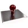 Prince Castle Red Handled Stainless Steel Meat Press - for