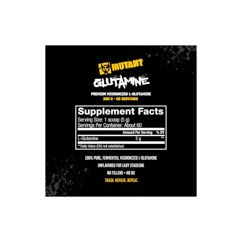 Glutamina Mutant 60 serv