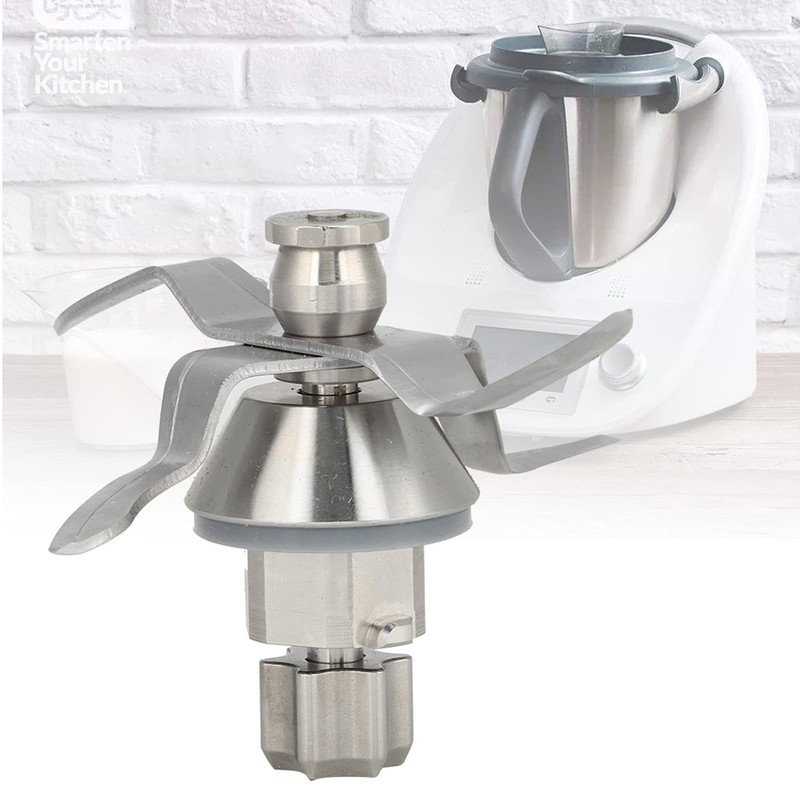 Akozon Bimby Tm31 Accessory, Stainless Steel Blender Blade Replacement Part