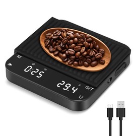 Gaethra Coffee Scales with Timer, Espresso Scales 2 kg / 0.1 g