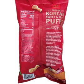Soban Korean Pantry Premium Korean Sweet and Spicy Puffs  10.58 oz