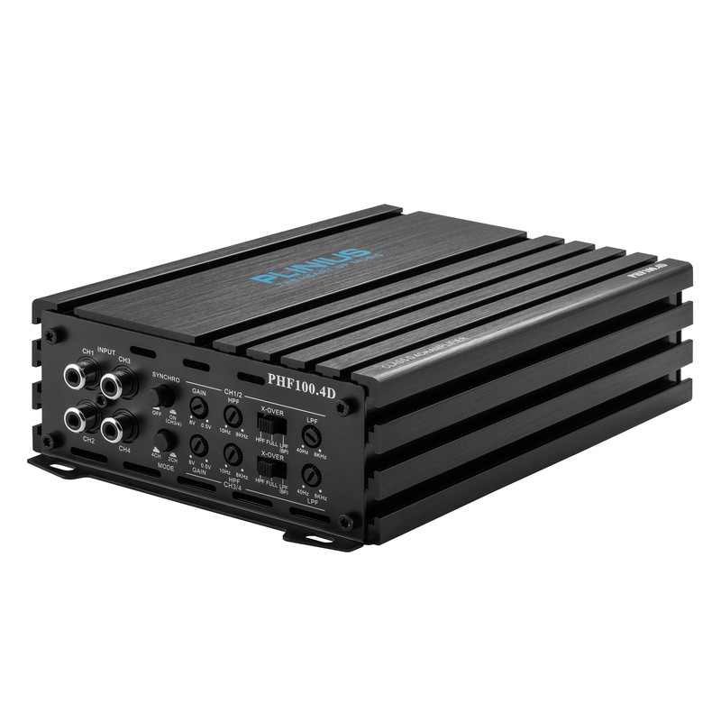 PLINIUS PHF100.4D car Audio Amplifier 4 Channels Full Range Class