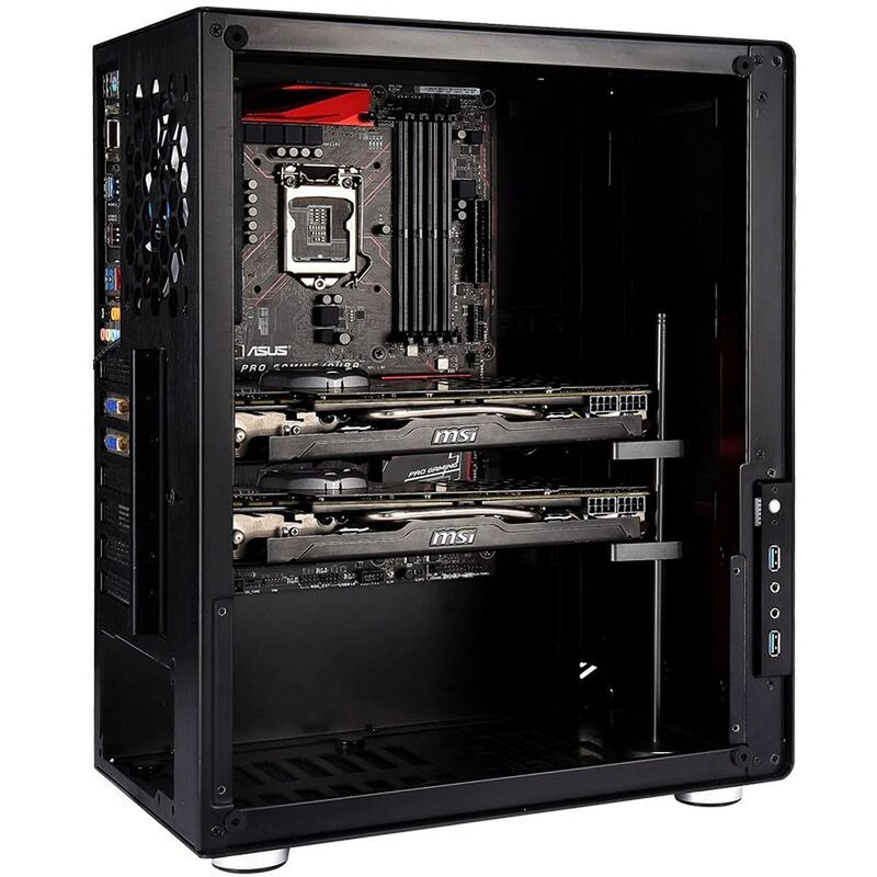 Jonsbo Vertical VC-1 Mount for 2 x Graphics Cards (Black)