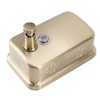 Wall Mount Commercial Soap Dispenser Large Capacity Leakproof Manual Stainless