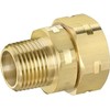 FlashShield Brass 1/2 Inch Straight Male Fitting Gastite XR3FTG-8