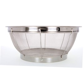 Takagi Deep Colander, 13.8 inches (35 cm), Silver