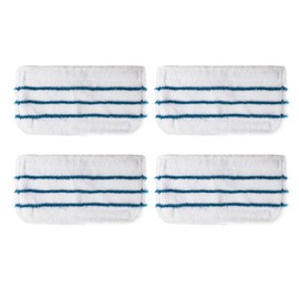 Moreffi 4 Pack SMP20 Steam Mop Pads Replacement for Black + Decker Steamer SM1600 SM1610 SM1620 SMH1621 SM1630 HSM13E1 HSMC1300FX HSMC1321 HSMC1361SG BDH1715SM BDH1760SM
