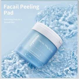 Persbeay Glycolic Acid Pads, Exfoliating Toner Pads for Facial Radiance, 70 Count