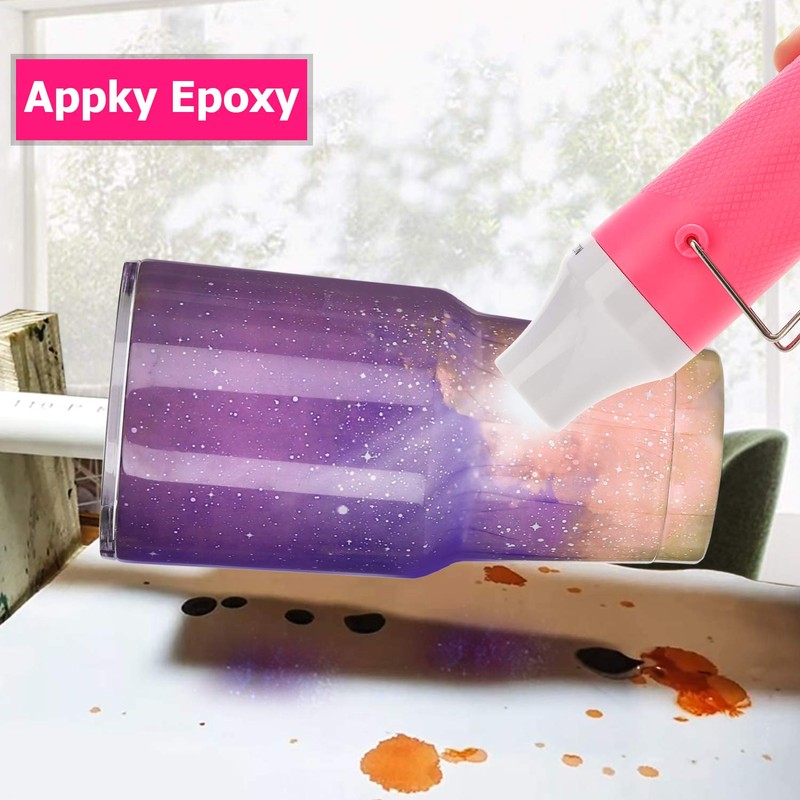 Heat Gun for Crafting - Mini Heat Tool for Epoxy
