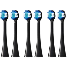 Panasonic EW0800-K Replacement Brush, Doltz Extra Fine Bristle Brush, Compact, Set of 2, Set of 3 (Total of 6 Pieces) (Black)