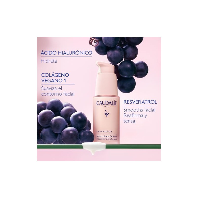 Caudalie Resveratrol-Lift Serum Reafirmante Instantáneo Alternativa al Retinol - 30