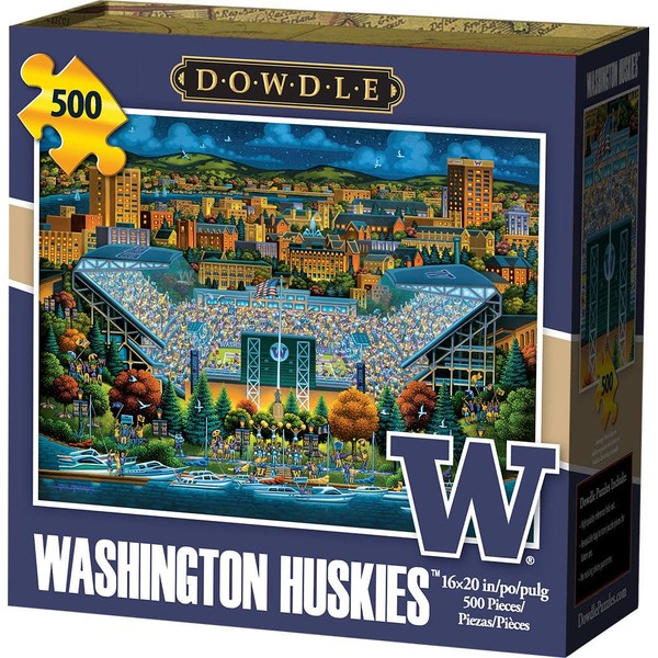 Dowdle Jigsaw Puzzle - Washington Huskies - 500 Piece
