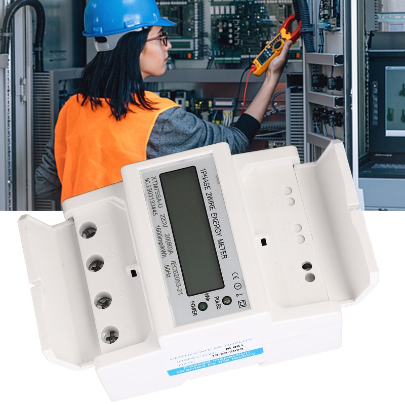 Watt Meter Electricity Usage Monitor Current Voltage Tester 1 Phase