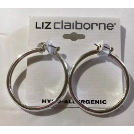 Liz Claiborne Pendientes De Aro Arracadas Liz Claiborne Hipoalergénicos