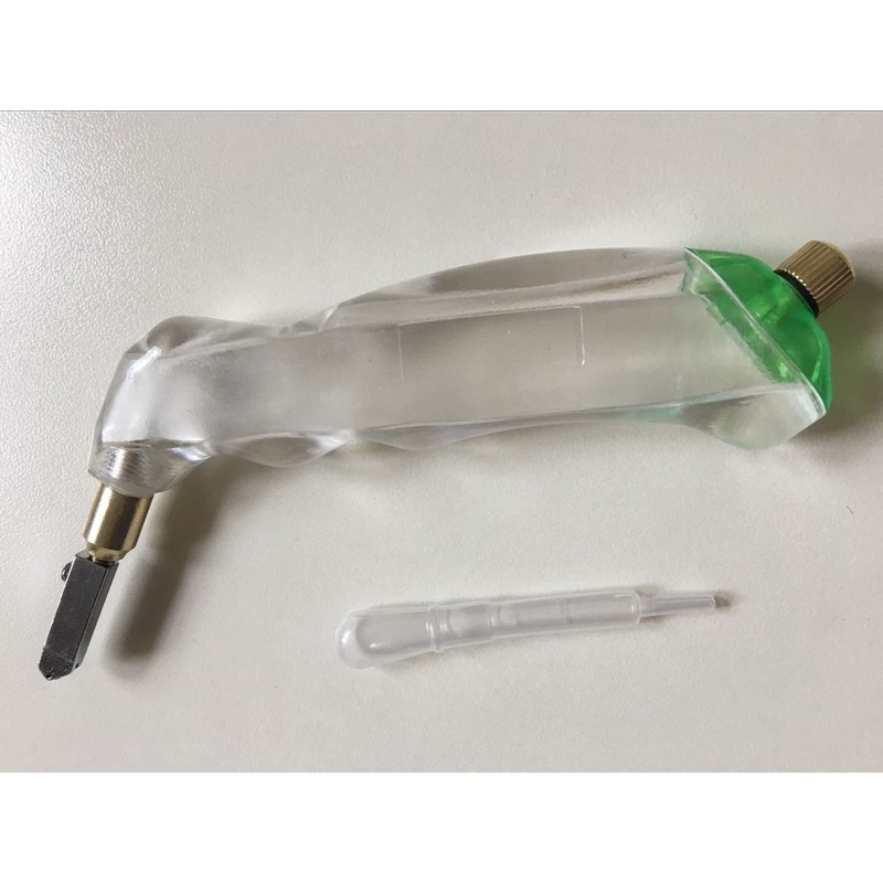 Oil Hydrating and Pistol Grip Stained Glass Cutter/Cutting Tool