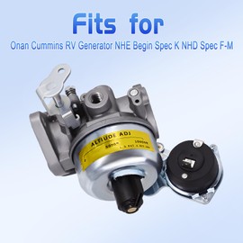 Carburetor Fits for Onan RV Generator 146-0665 146-0578 146-0623, Carb w/Gaskets NHE Begin Spec K NHD Spec F-M