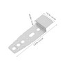 Outanaya Dishwasher Mounting Plate Metal Bracket Dishwasher Mounting Kit Easy