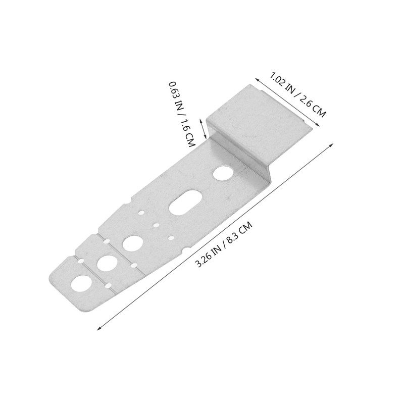 Outanaya Dishwasher Mounting Plate Metal Bracket Dishwasher Mounting Kit Easy