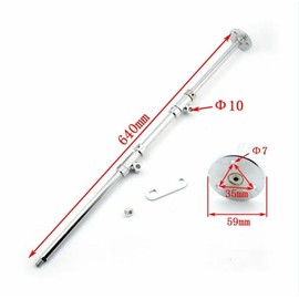 JooWing For 168cc ATV Go Kart Quad Cart Steering Wheel Gear Rack Shaft Tie Rod Kit Assembly for steering wheel fit many types of and Chinese DIY GO Karts