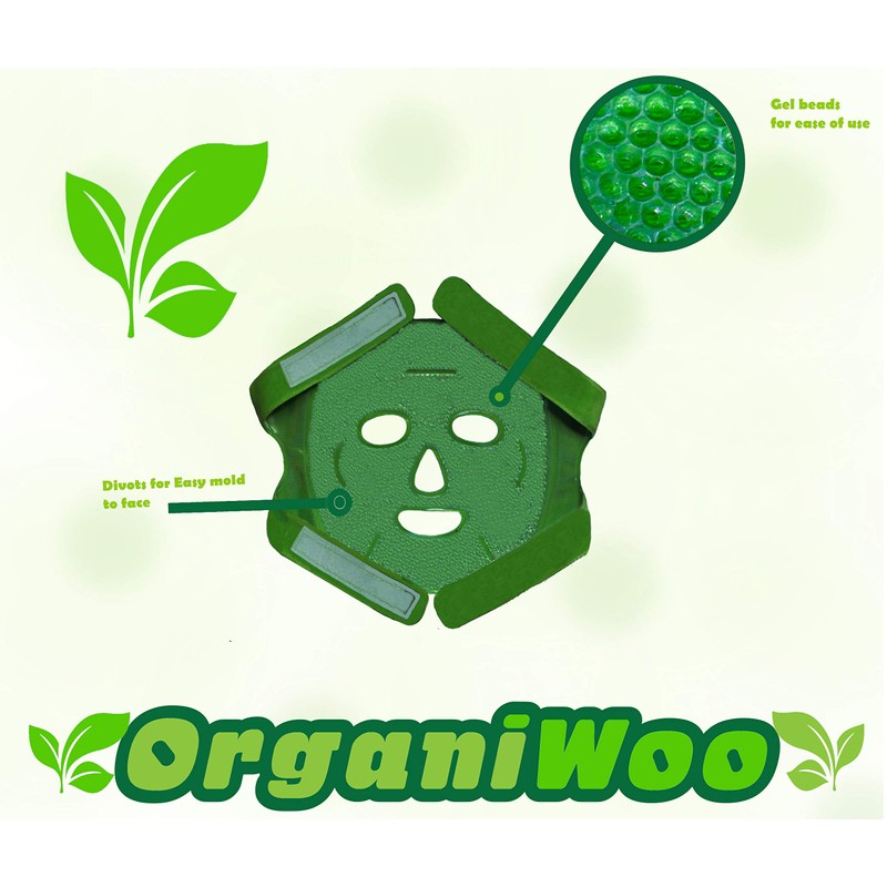 Hot & Cold Therapy Face Ice Mask from OrganiWoo with
