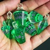 Cusdie 7-Die Sharp Edges DND Dice Set, Potion Shaped D&D