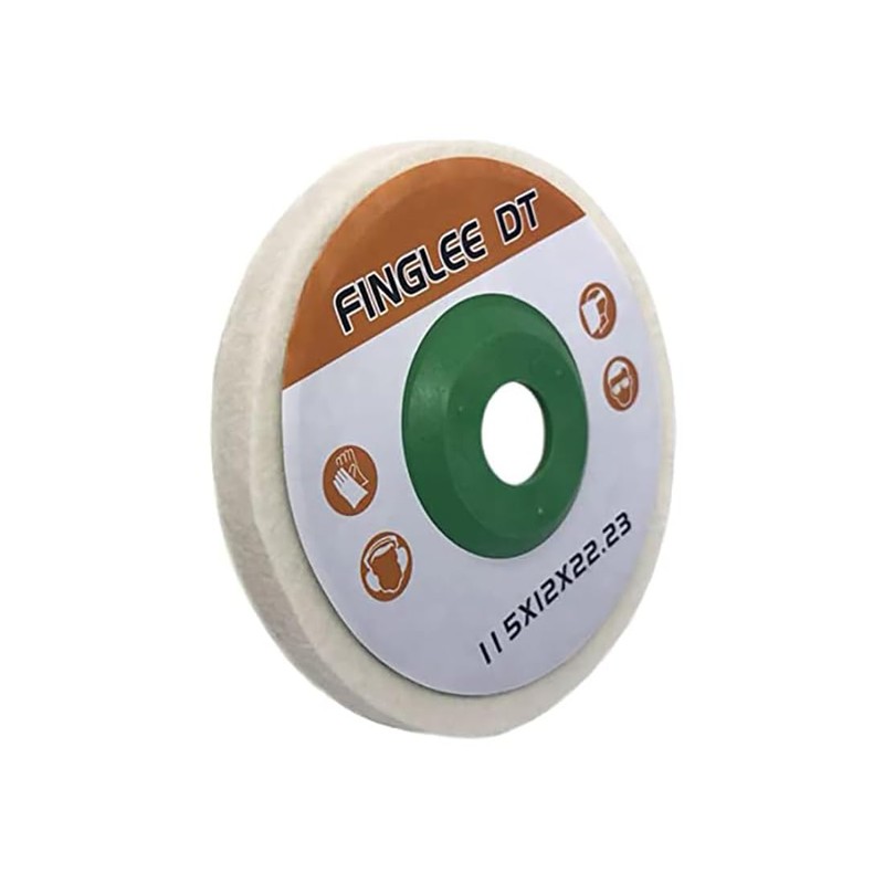 FINGLEE DT 115 mm Angle Grinder Wool Buffing Disc Flex