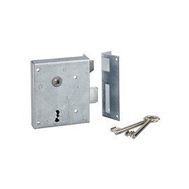 Mortice Lock for Sleeping 1/2 Turn Axle 60 Inch Slider 100 x 120 mm Right for Interior Doors