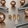 PrecisionGeek - 1/8 NPT Hex Socket - Gold Anodised -