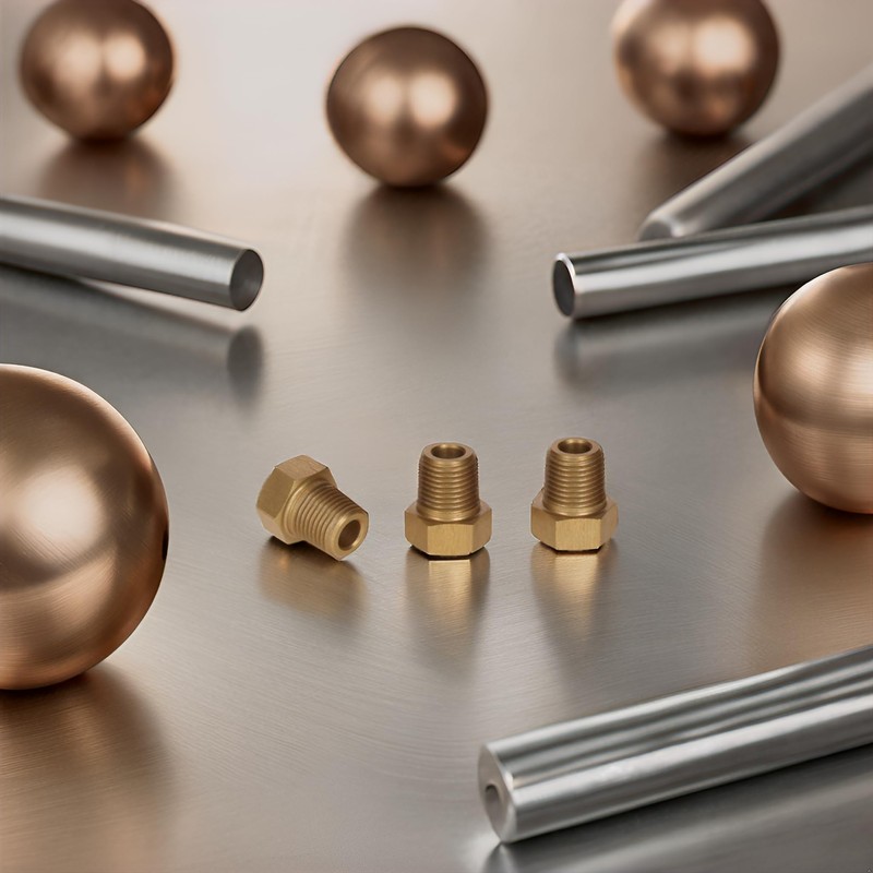 PrecisionGeek - 1/8 NPT Hex Socket - Gold Anodised -